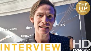 Cassian Bilton on Foundation Season 2 at London premiere [upl. by Anirpas]