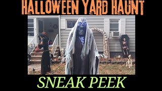 Halloween 2024 Yard Haunt Sneak Peek 10 The Rising Glowing Ghoul [upl. by Annohsat]