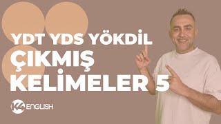 YDT YDS YÖKDİLde En Çok Çıkan İngilizce Kelimeler 5 [upl. by Russo617]