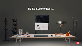 2022  Der neue LG DualUp Ergo Monitor doppeltes Erlebnis [upl. by Lavinia]