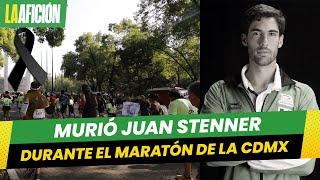 ¿Quién era Juan Stenner La persona que murió persona durante el Medio Maratón de la CdMx 2024 [upl. by Airakaz]