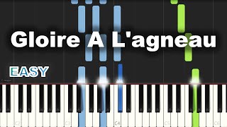 ICC Gospel Choir  Gloire a Lagneau  EASY PIANO TUTORIAL BY Extreme Midi [upl. by Strander]