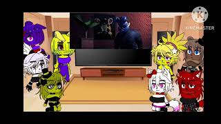 fnia react nighmare fredbear voice fandub español latino [upl. by Ydnahs462]