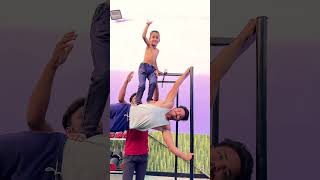 Balance Check 💪😨shortvideo funny comedy [upl. by Kimberlyn]