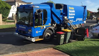 Blacktown Garbage Trucks 623 634 647 and SL01108 Ft StarkArtifact24 [upl. by Bittner]