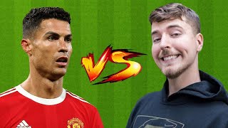 🔴 MrBeast Vs Ronaldo Sub count 🔴 [upl. by Enaffit]