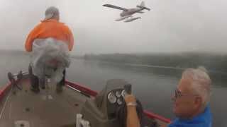 Flyzone DHC2 Beaver flying from Boat [upl. by Yevi173]