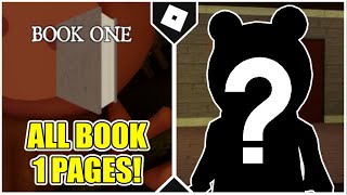 PIGGY BOOK 1 ALL PAGES LOCATIONS in CHAPTERS 112  How to get SECRET PIGGY SKINS ROBLOX [upl. by Henni]