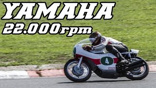 200000 rpm Yamaha RD56F Zandvoort 2015 [upl. by Ynatterb859]