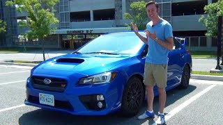 Review 2015 Subaru WRX STI [upl. by Sidalg]