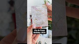 NEW Cle de Peau Holiday 2024 collection 🤩❄️ What do you think Review is live on my channel [upl. by Ylreveb]