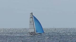 Nacra F18  Spinnaker [upl. by Wendalyn]