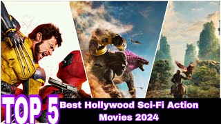 Top 5 New Movies 2024  Best Hollywood Movies 2024  Top 5 SciFi Action Movies 2024 [upl. by Tarrance]