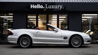 MercedesBenz SL55 Kompressor AMG  HILLMOREN 4K [upl. by Ennagroeg]