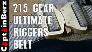 215 Gear Ultimate Riggers Belt [upl. by Ekusoyr932]