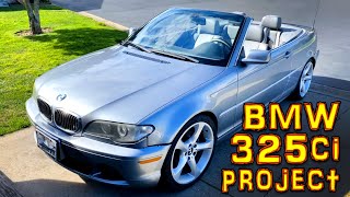 A new project car to work on  2005 BMW 325ci Convertible [upl. by Suivatnod257]