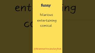 Synonyms for Funny  same meaning words  shortfeed synonyms funny [upl. by Rachel839]