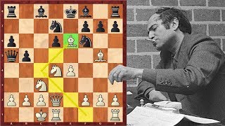 Like A Boss Mikhail Tal Starts His Sacrifices From Move 10 [upl. by Piotr909]