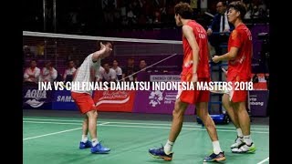 Badminton Highlights Kevin SanjayaMarcus Gideon vs Li Jun HuiLiu Yuchen [upl. by Platon]