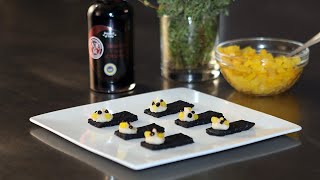 Make an Hors Douevre Pop with Balsamic Vinegar of Modena Pearls [upl. by Casavant]