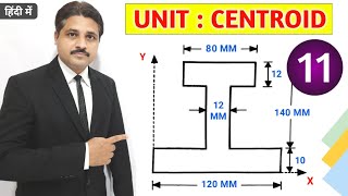 CENTROID SOLVED PROBLEM 11 IN ENGINEERING MECHANICS TIKLESACADEMYOFMATHS [upl. by Ahsiena97]