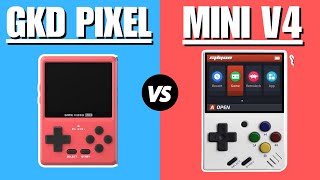 Miyoo Mini v4 vs GKD Pixel  Which One Is Better [upl. by Dressel]