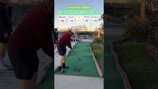 Mini Golf MAJOR 1 Hole 18 Part 1 minigolf [upl. by Rainer]