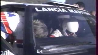 Didier Auriol et Philippe Buglaski test Lancia delta evo 1992 [upl. by Ferrand]