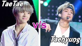 BTS TAETAE VS TAEHYUNG [upl. by Oilegor277]