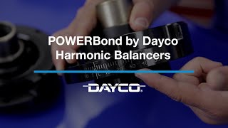 Car Maintenance PowerBond by Dayco Harmonic Balancers [upl. by Kcirrek38]