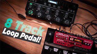 8 TRACK LOOP PEDAL How to MIDI Sync the BOSS RC505 to the BOSS RC300 Loop Station  Tutorial [upl. by Nysilla]