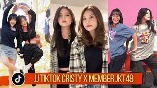 JJ TIKTOK CRISTY X MEMBER JKT48 [upl. by Latyrc]