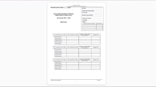 Testul 3 de antrenament Evaluare Nationala 2022  Clasa a 8a  Rezolvare [upl. by Ridgley]