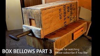 Knifemaking  Making japanese style budget fuigo box bellows  Part 3 [upl. by Collar507]