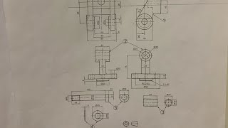 Mechanical Engineering Drawing Assembly Drawing Part 2️⃣ [upl. by Derick600]