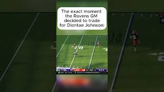 The exact moment the Ravens GM decided to trade for Diontae Johnson nfl baltimoreravens [upl. by Ganiats854]