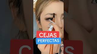 Cejas perfectas 💄 cejasypestañas [upl. by Oulman429]