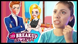 MY BREAKUP STORY  Highschool Love Story Games  App Games [upl. by Ardnekahs954]