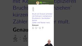 Kannst Du Doppelbrüche ausrechnen Diese einfache Erklärung hilft Dir [upl. by Eleonora]