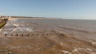 High tide looking towards Flamborough Head [upl. by Yerbua]