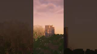 Throwback to Castle Valley minecraft minecraftbuilding gaming worldbuilding timelapse [upl. by Elocaj508]