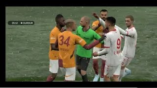 GSSİVAS MAÇI kavgalı süperlig efootball youtube gamingvideos [upl. by Nohsram633]