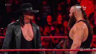 The Undertaker Returns and Destroy Braun Strowman and His Family With His Brother Kane  YouTube [upl. by Ainomar110]