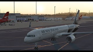 XPlane 11 VR  Flight Factor 757 V2 Palm Springs to Reno VATSIM [upl. by Conal]