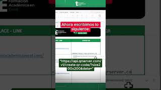 Crea QRs en 30 segundos con Excel 🧐✅ [upl. by Marta886]