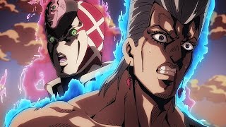 Polnareff vs Diavolo  JoJos Bizarre Adventure Golden Wind [upl. by Claudelle75]