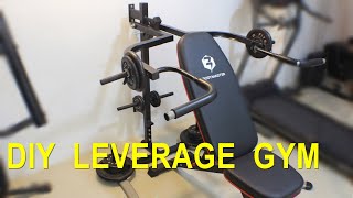 DIY Home Gym Equipment Ideas  Leverage Gym [upl. by Dworman498]