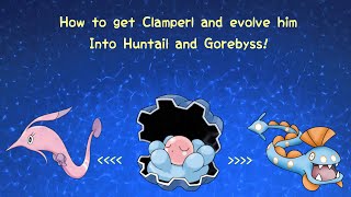 WHERE TO FIND CLAMPERL AND HOW TO EVOLVE IT POKEMON BRICK BRONZE [upl. by Hermine]