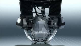 BMW R 1200 GS Motor mit Luft und Wasserkühlung [upl. by Oidualc830]