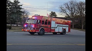 Mississauga Fire  NEW Rescue 107 [upl. by Noellyn]